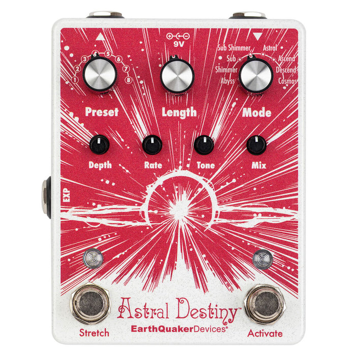 EarthQuaker Devices Astral Destiny Octave Reverb Pedal
