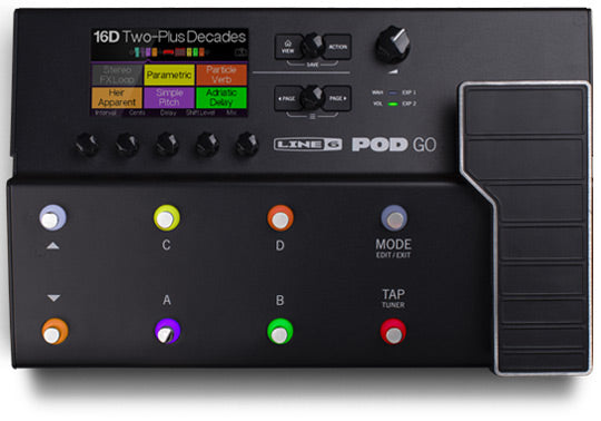 Line 6 POD Go Guitar Multi-effects Floor Processor