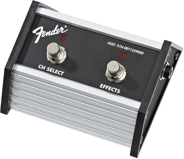 Fender 2-Button Footswitch: Channel Select-Effects On-Off