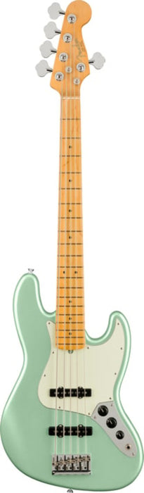 Fender American Professional II Jazz Bass V - Mystic Surf Green