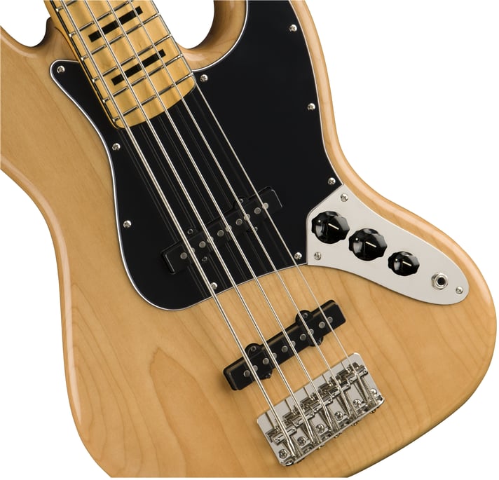 Squier Classic Vibe 70s Jazz Bass V - Natural