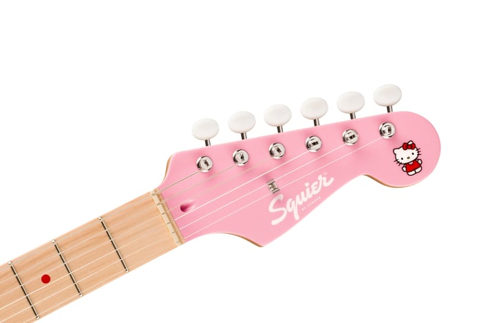 Squier Fender® x Hello Kitty® Pink Stratocaster