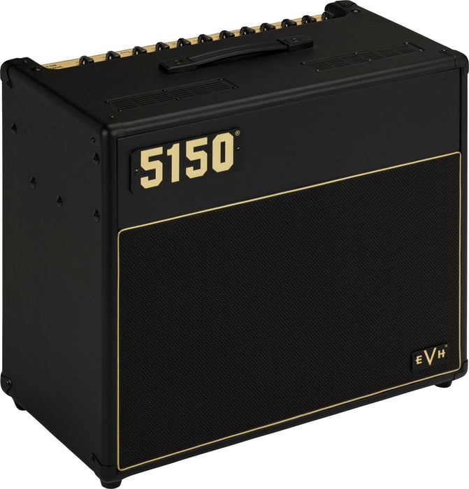 EVH 5150 Iconic Series EL34 40-watt 1 x 12-inch Tube Combo Amp - Black/Gold