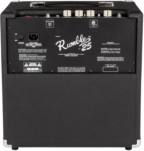 Fender Rumble 25 1x8" Bass Combo Amp