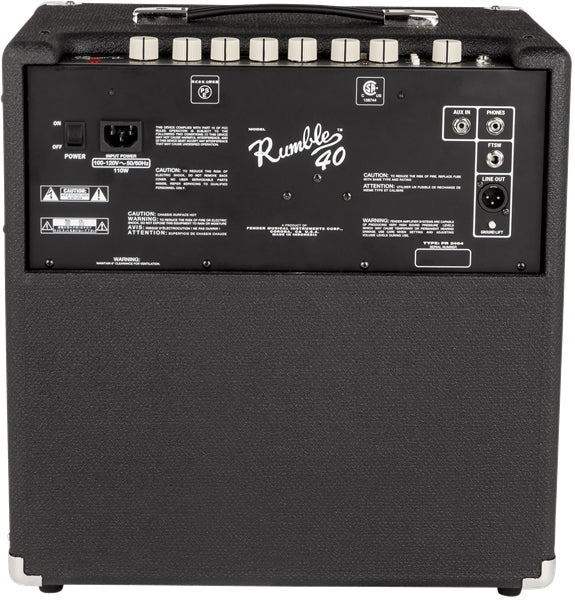 Amplificador combinado para bajo Fender Rumble 100