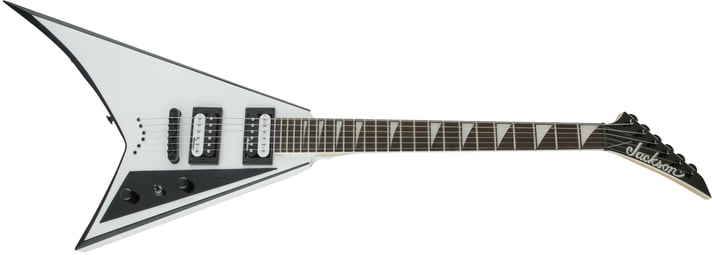 Jackson Rhoads JS32T - White with Black Bevels