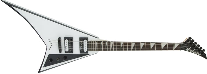 Jackson Rhoads JS32T - White with Black Bevels