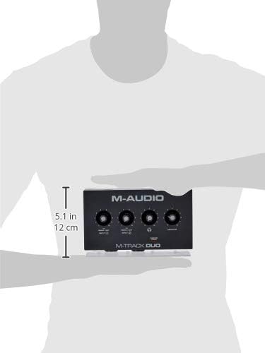 M-Audio M-Track Duo USB Audio Interface