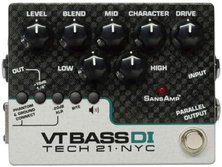 Tech 21 SansAmp Character VT Bass DI Pedal