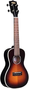 Kala Flame Maple Concert Ukulele - Tobacco Sunburst