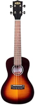 Kala Flame Maple Concert Ukulele - Tobacco Sunburst