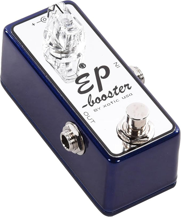 Xotic EP Booster Mini Boost Pedal - Limited-edition Blue