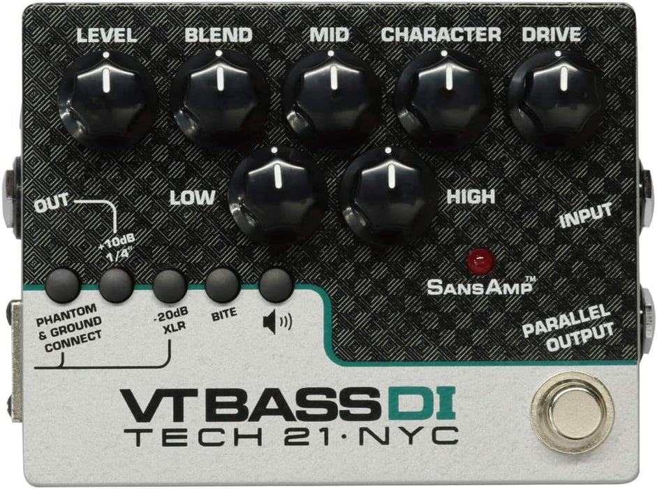 Tech 21 SansAmp Character VT Bass DI Pedal