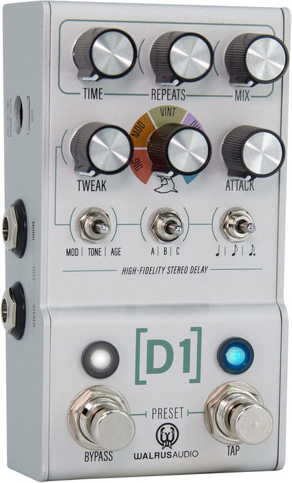 Walrus Audio Mako Series D1 Delay Pedal - Version 2