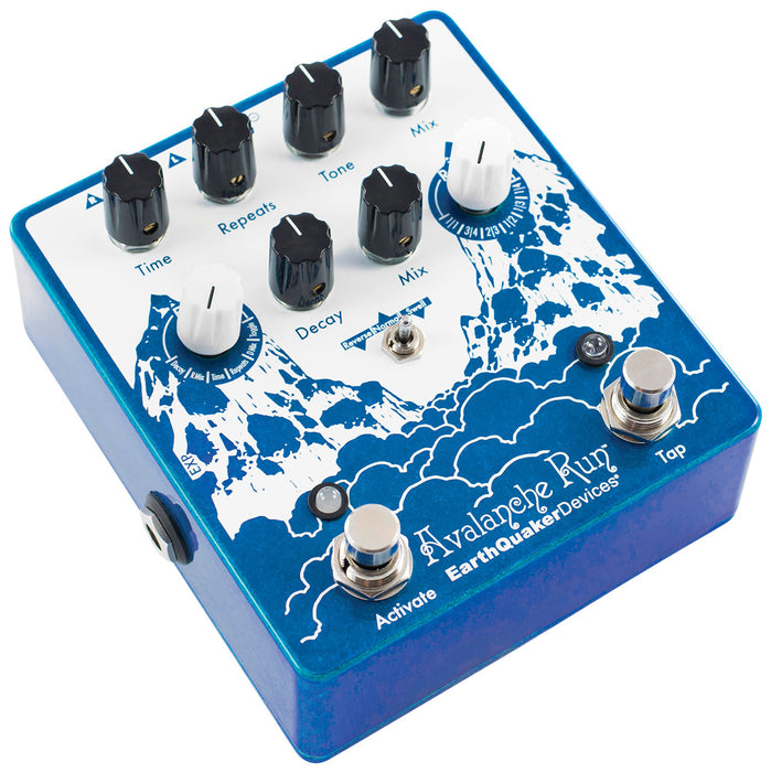 EarthQuaker Devices Avalanche Run V2 Delay and Reverb Pedal
