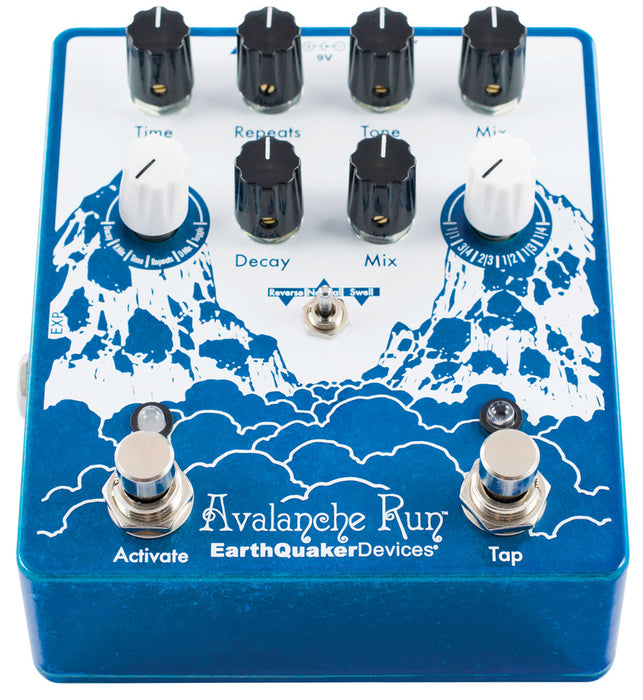 EarthQuaker Devices Avalanche Run V2 Delay and Reverb Pedal
