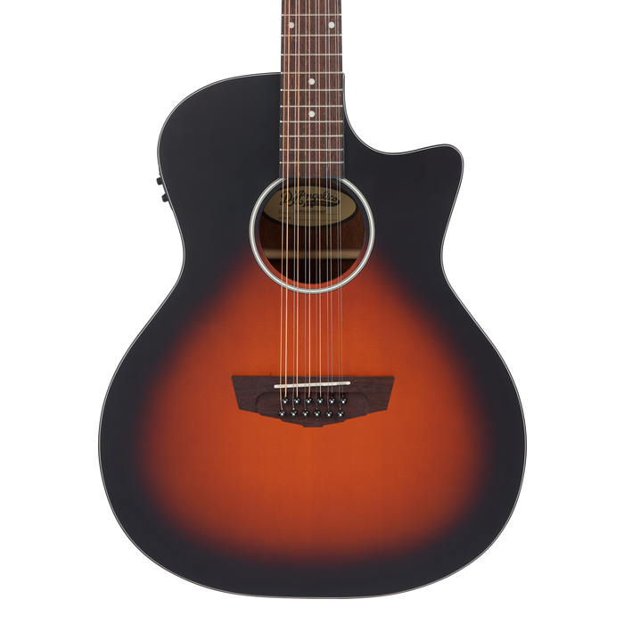 D'Angelico Premier Fulton LS 12-string Acoustic - Satin Vintage Sunburst