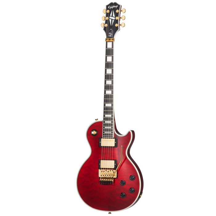 Epiphone Alex Lifeson Les Paul Custom Axcess Ruby