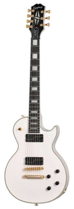 Epiphone 7-string Matt Heafy Les Paul Custom Origins - Bone White