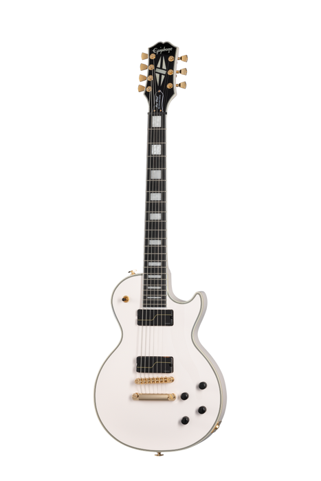 Epiphone 7-string Matt Heafy Les Paul Custom Origins - Bone White