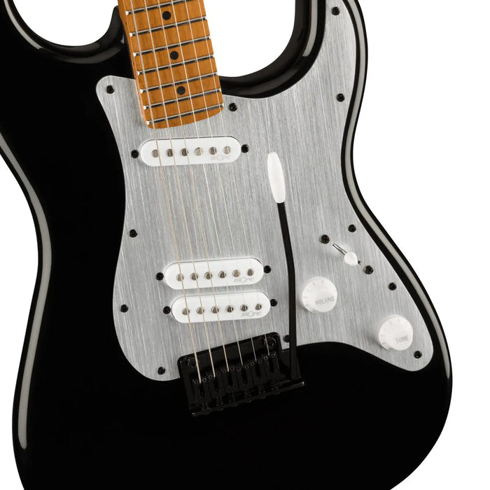 Squier Contemporary Strat Special - Black with Silver Anodized Pickguard