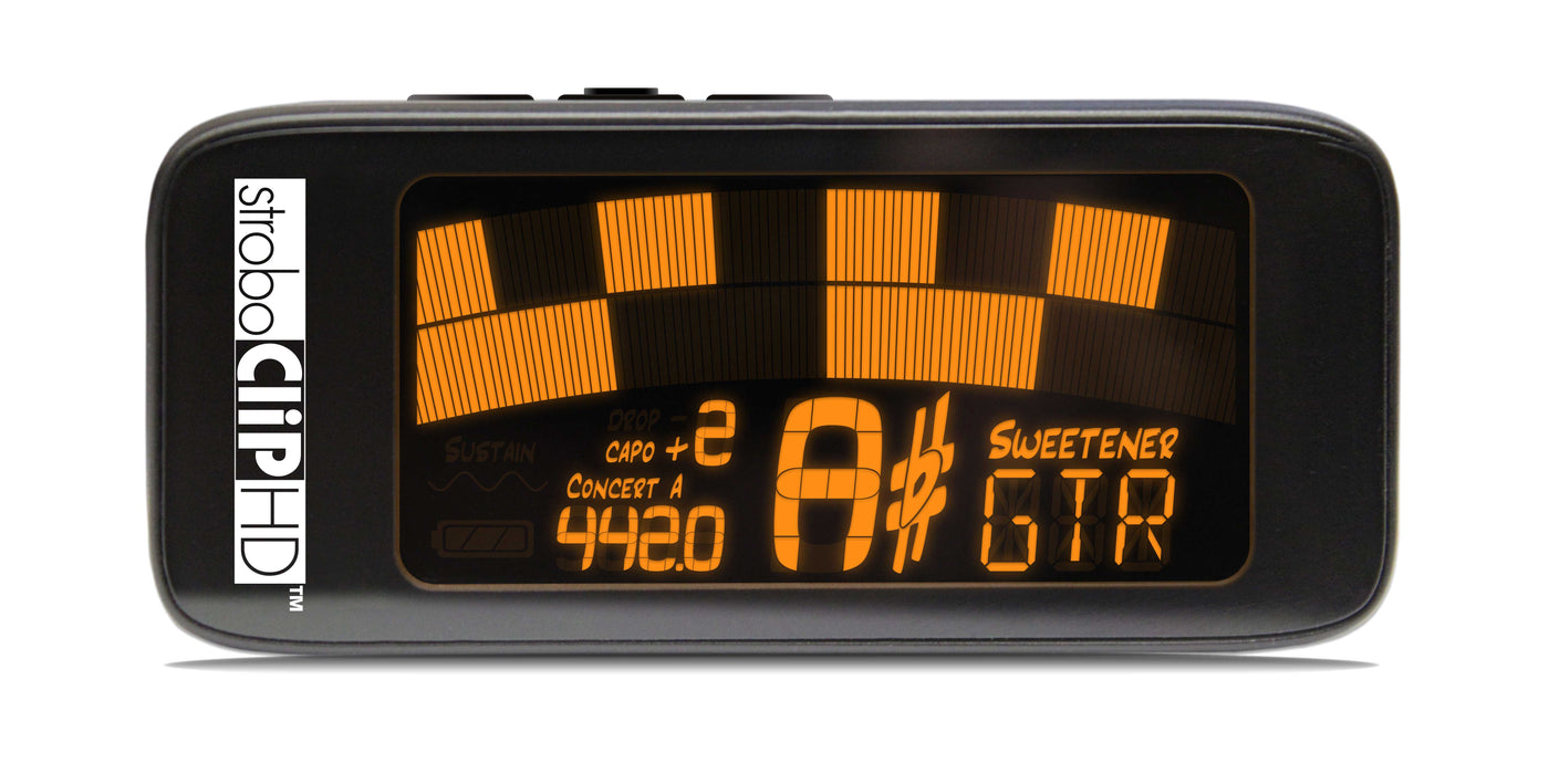Peterson StroboClip HD Clip-On Strobe Tuner