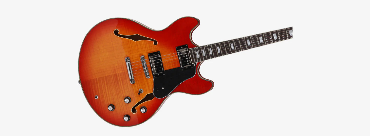 Sire Larry Carlton H7 Semi-hollow - Cherry Sunburst