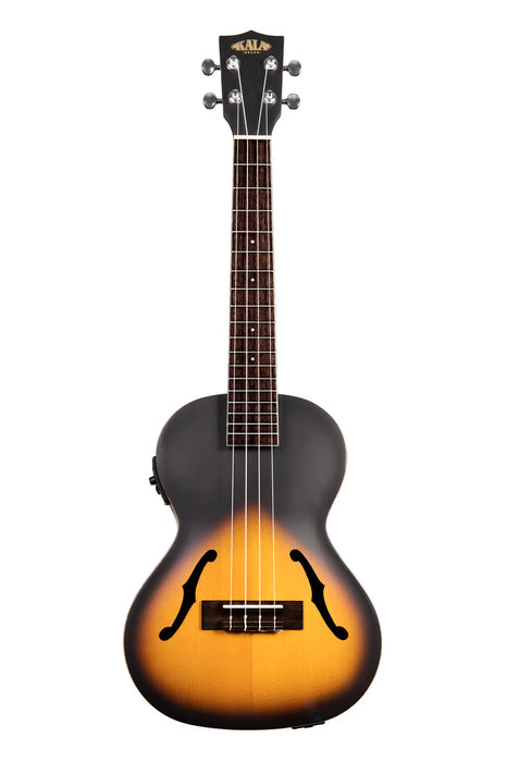 Kala KA-JTE Archtop Tenor Ukulele - Tobacco Burst