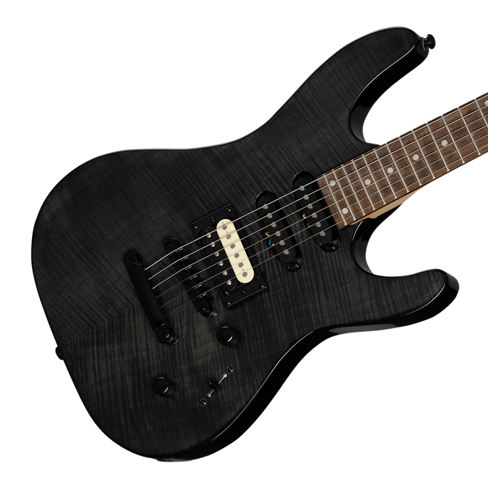 Kramer Striker Figured HSS - Transparent Black