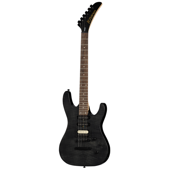 Kramer Striker Figured HSS - Transparent Black