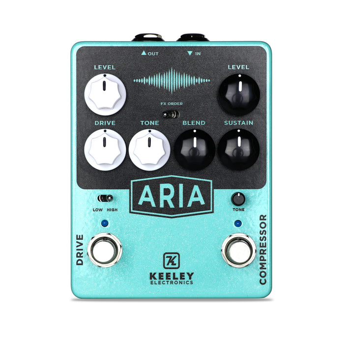 Keeley Aria Compressor and Overdrive Pedal