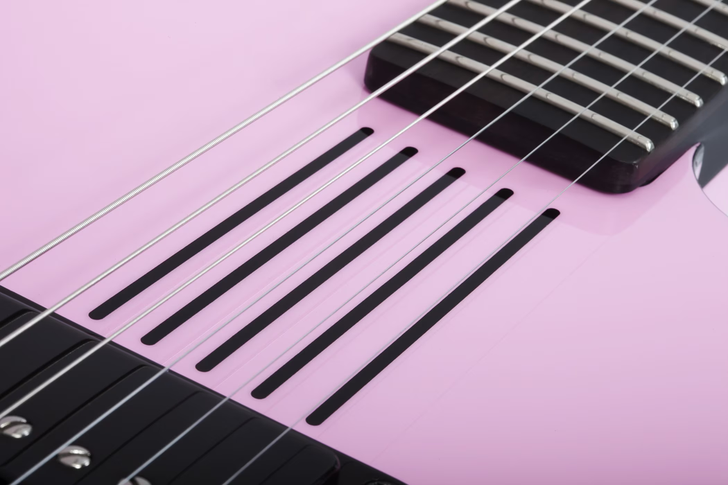 Schecter Machine Gun Kelly Signature PT - Pink