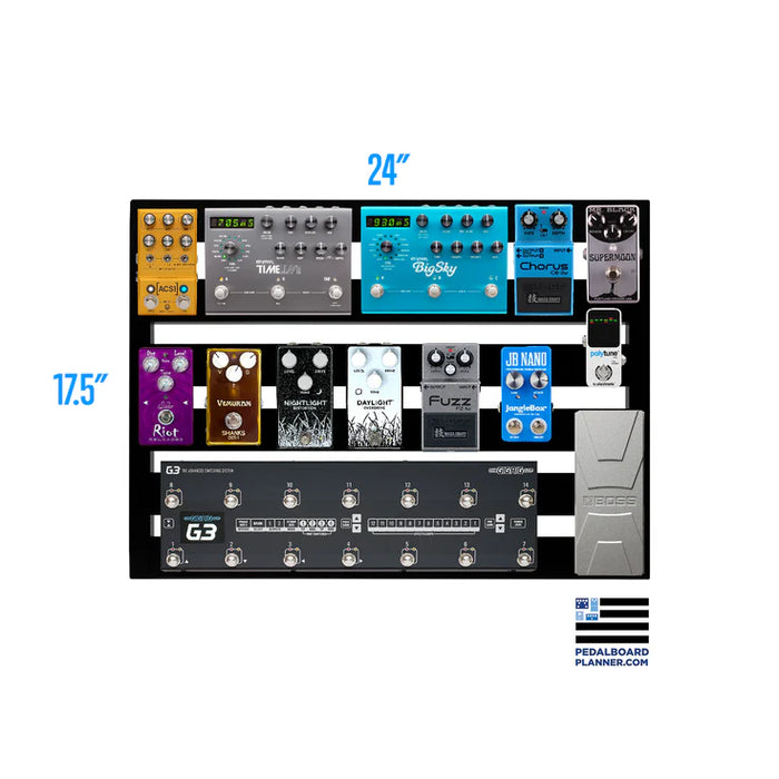 Pedaltrain XD-24 24-inch x 17.5-inch Pedalboard with Soft Case