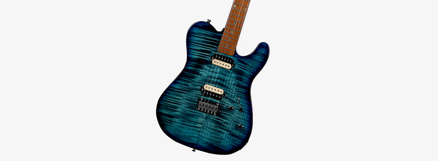 Sire Larry Carlton T7 FM - Transparent Blue