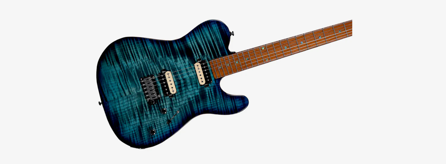 Sire Larry Carlton T7 FM - Transparent Blue