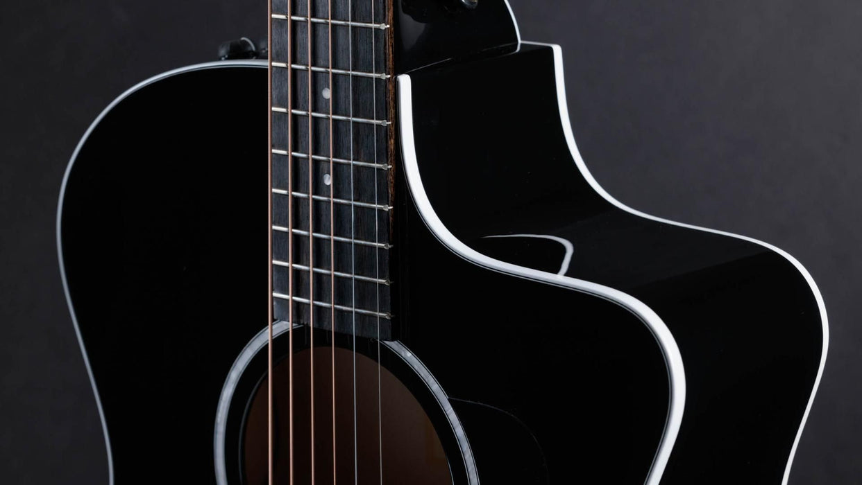 Guitarra electroacústica Taylor 214ce Plus (negra)