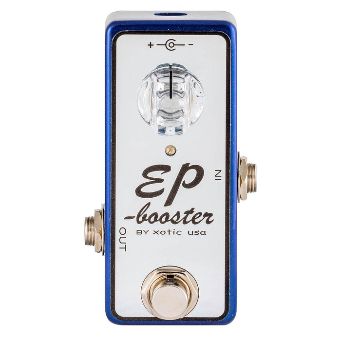 Xotic EP Booster Mini Boost Pedal - Limited-edition Blue