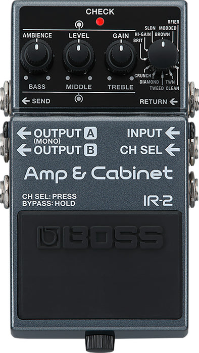 Boss IR-2 Amp and IR Cabinet Pedal