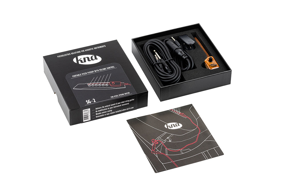KNA SG-2 Portable Piezo Pickup with Volume
