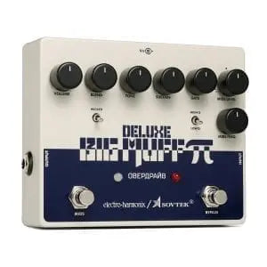 Electro-Harmonix Sovtek Deluxe Big Muff Pi Fuzz Pedal with Mid-Shift